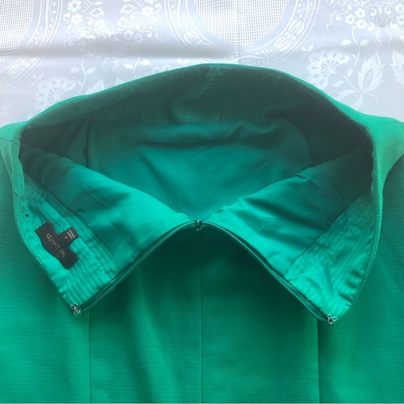 The Limited Women’s Size 4 Emerald Green Pencil Dress Skirt Back Zip Knee-High - Picture 14 of 16